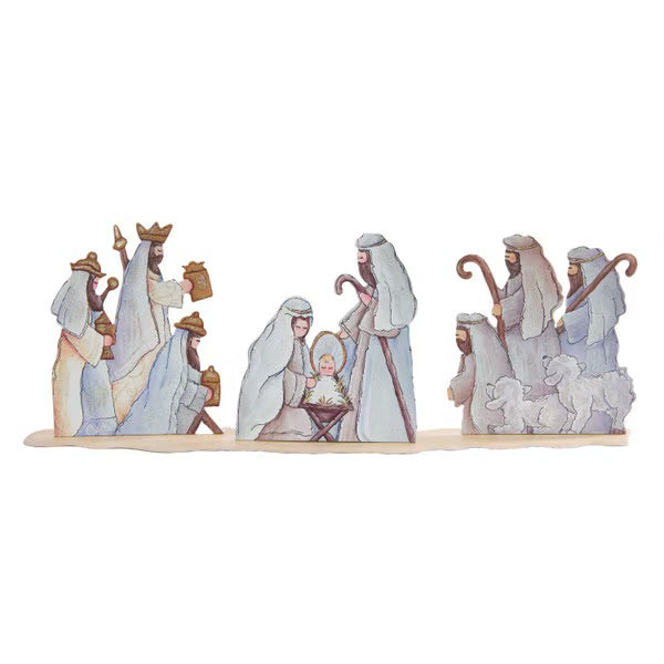 The Round Top Collection Holy Family, Shepards & Kings Mantle