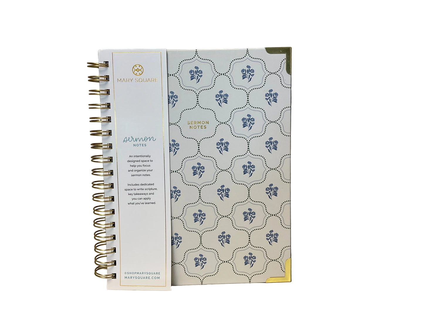 Mary Square Sermon Notes Journal | Heirloom Tile