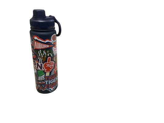 The Fanatic Group Auburn 24 oz Stainless Steel Sport Bottle