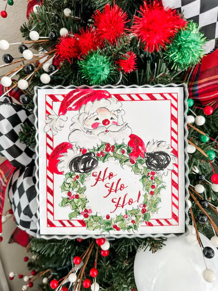 The Round Top Collection Mini Gallery HoHoHo Santa