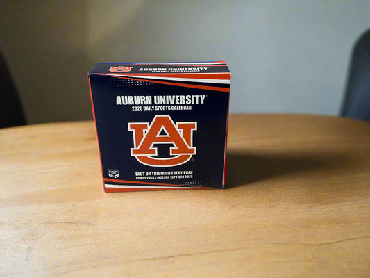 Auburn Tigers 2026 Desk Calendar By Turner Licensing