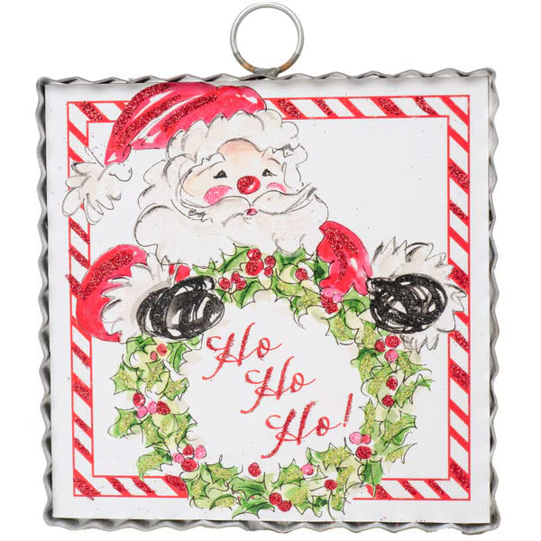 The Round Top Collection Mini Gallery HoHoHo Santa