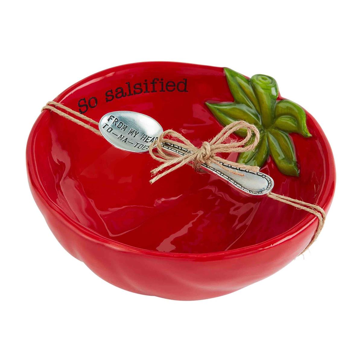 Mud Pie TOMATO Shaped Bowl