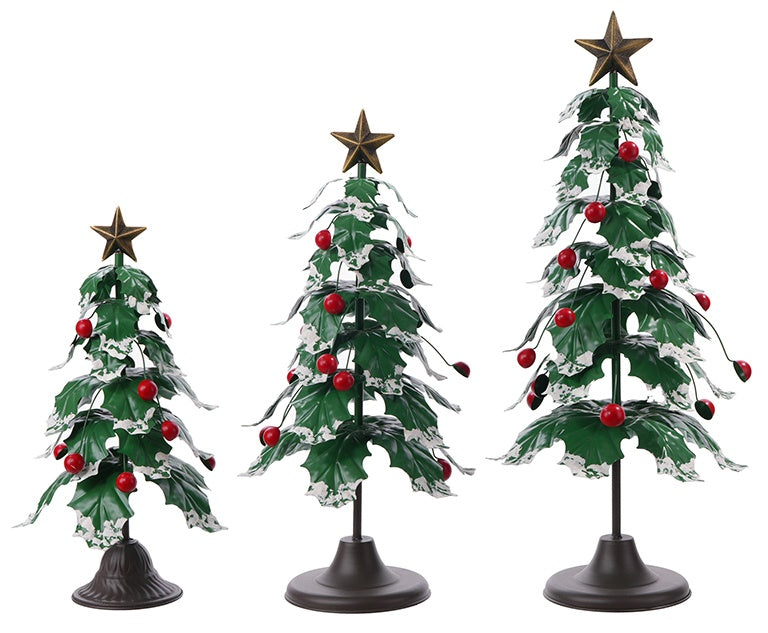 Sm Mtl Holly Leaf Tree W/Berries