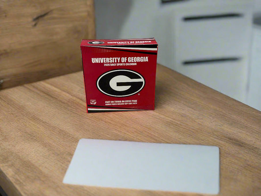 University Of Georgia 2026 Desk Calendar By Turner Licensing
