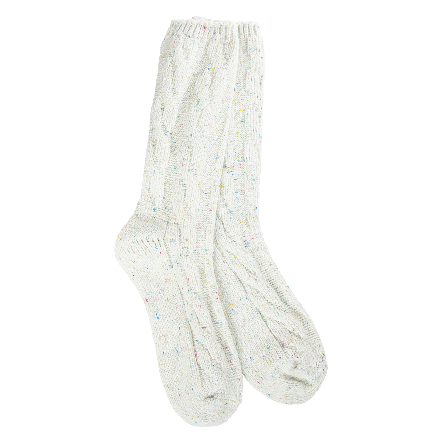 World's Softest Sock Weekend Rag Cable Crew