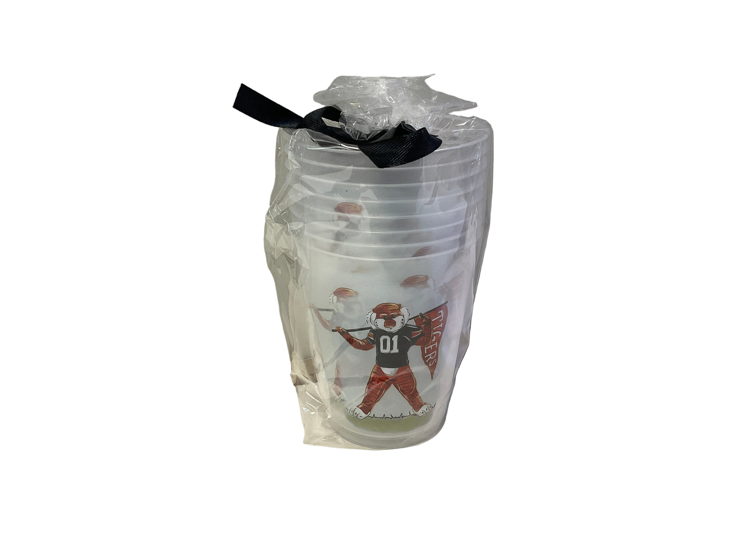 Glory Haus Auburn Mascot Frosted CupsSet/8