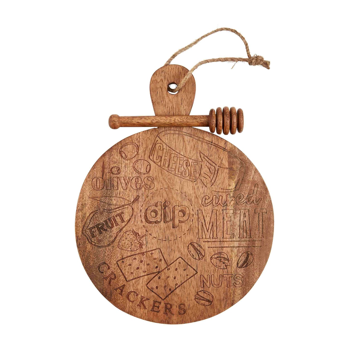 Mudpie Round Mini Charcuterie Board