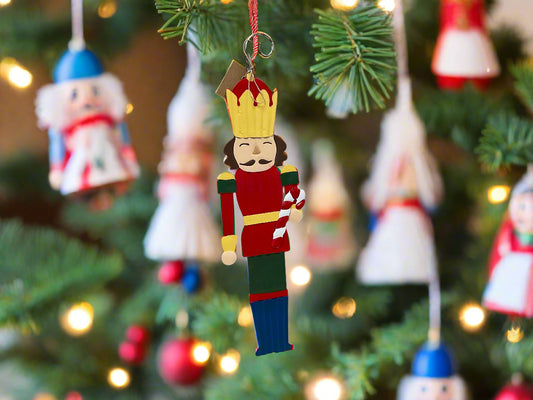 MUD PIE CANDY TIN NUTCRACKER ORNAMENT