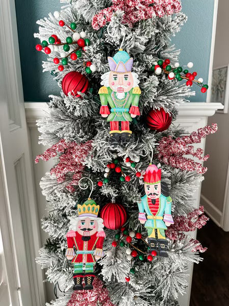 The Round Top Collection Merry & Bright Nutcracker Ornaments
