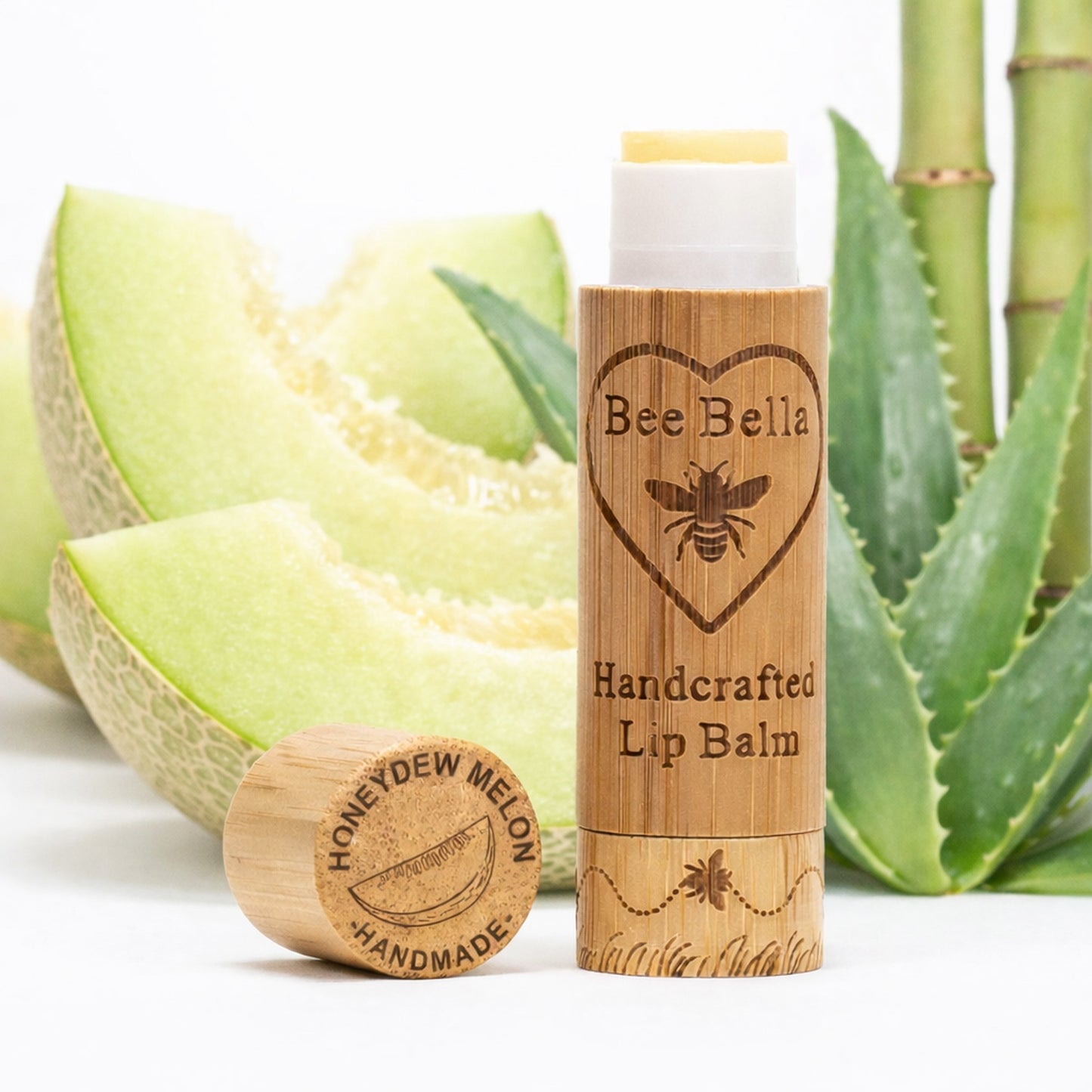 Bee Bella Honeydew Melon Lip Balm