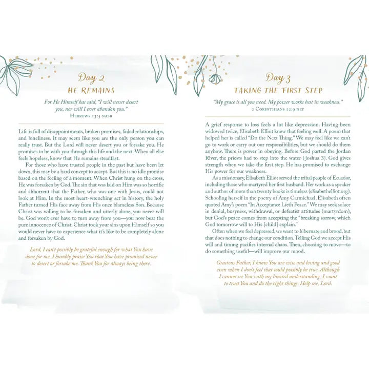 Daily Devotions To Conquer Anxiety and Depression