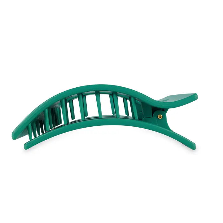 Teleties Flat Rectangle Hair Clip | Large | Fir Real