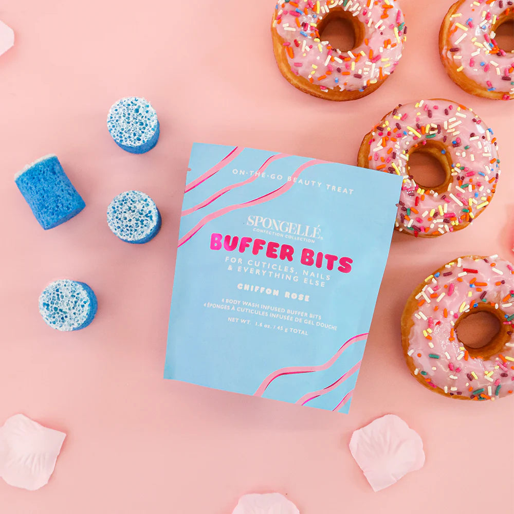 Spongelle Chiffon Rose | Confection Buffer Bits