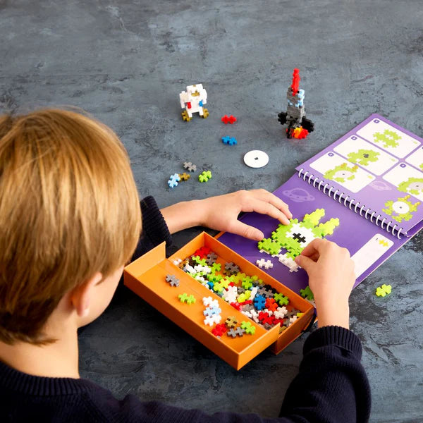 Plus Plus Puzzle By Number® Activity Pad - Space