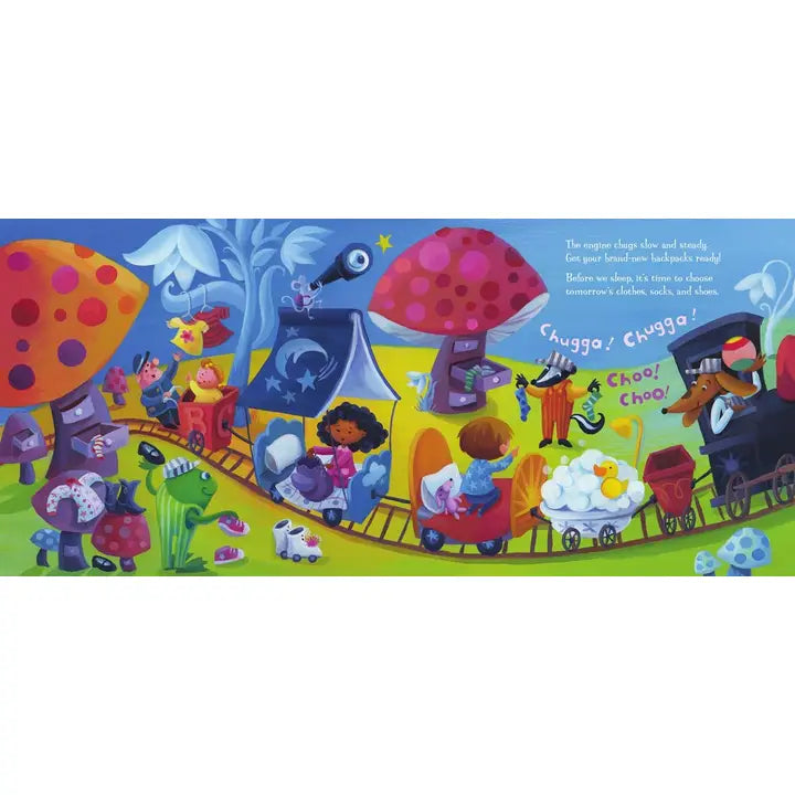 The Goodnight Train Ready For School Board Book : June Sobel