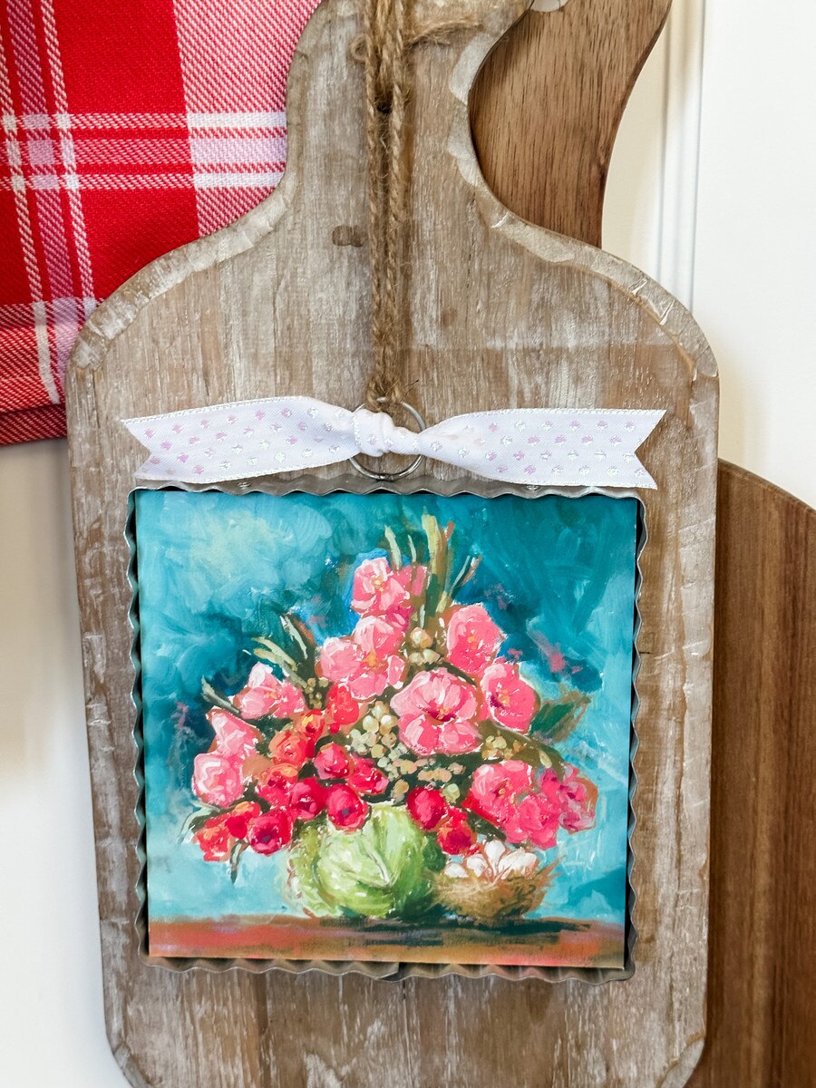 The Round Top Collection Mini Art Cabbage Arrangement