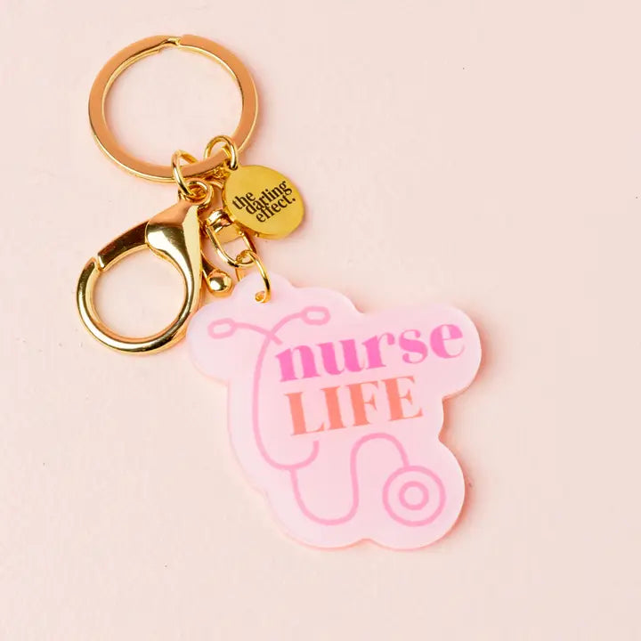 The Darling Effect Acrylic Keychain-Nurse Life