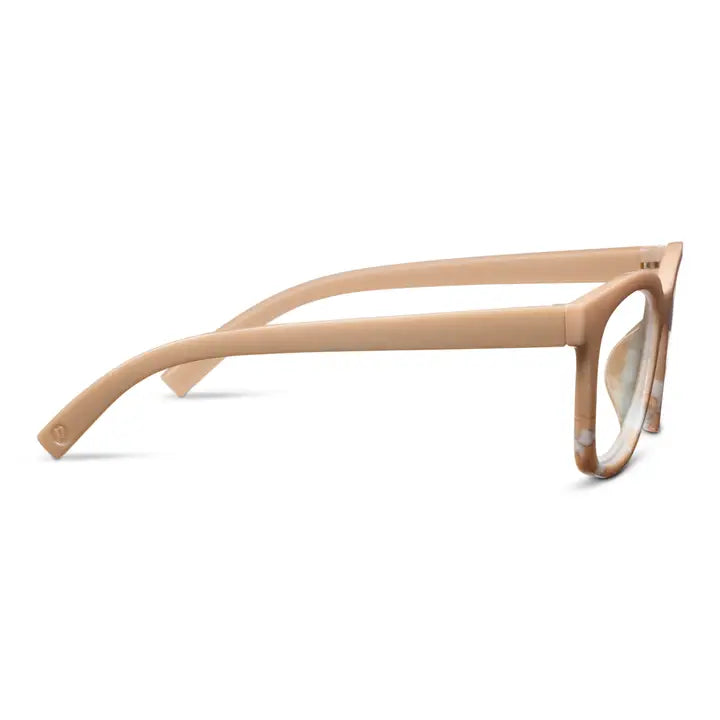Peepers To the Max (Blue Light)-Tan/Tan Marble