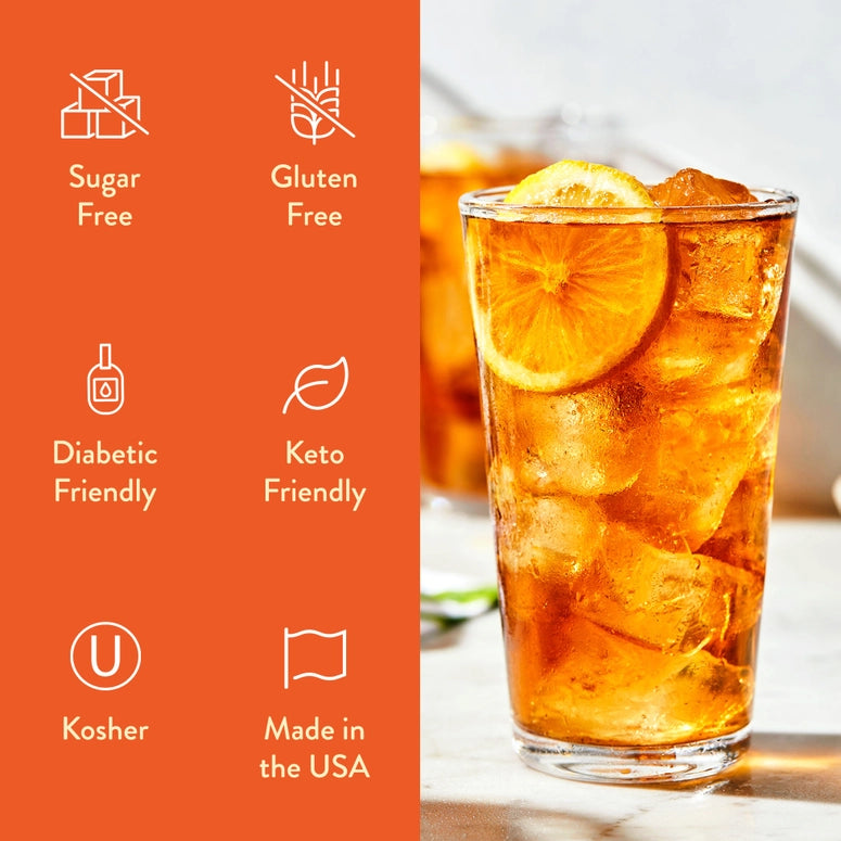 Jordan's Skinny Syrups Sugar Free Sweet Tea Syrup Concentrate