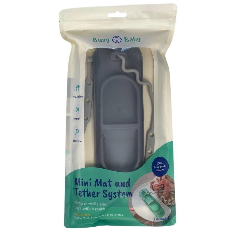 Busy Baby Mini Mat-Pewter