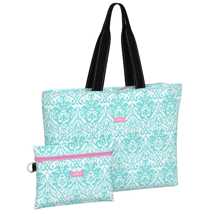 SCOUT QUILTED FOLDABLE TRAVEL BAG LARGE-TAKE ME TO TURQ
