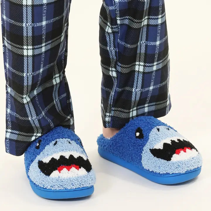 Living Royal Indoor / Outdoor Slippers - Kids - Shark - Blue