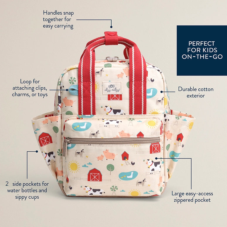 Itzy RItzy Bitzy Backpack-Farm Friends
