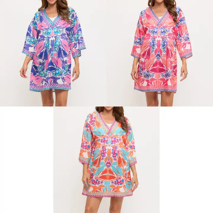 Accent Accessories Marlee Tropical Cover-Up