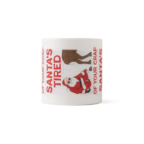 North Pole Plumbing Co. Hilarious Holiday Toilet Paper