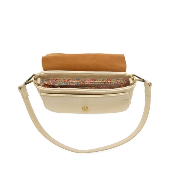 Joy Susan Becca Convertible Shoulder Bag-Metallic Pearl