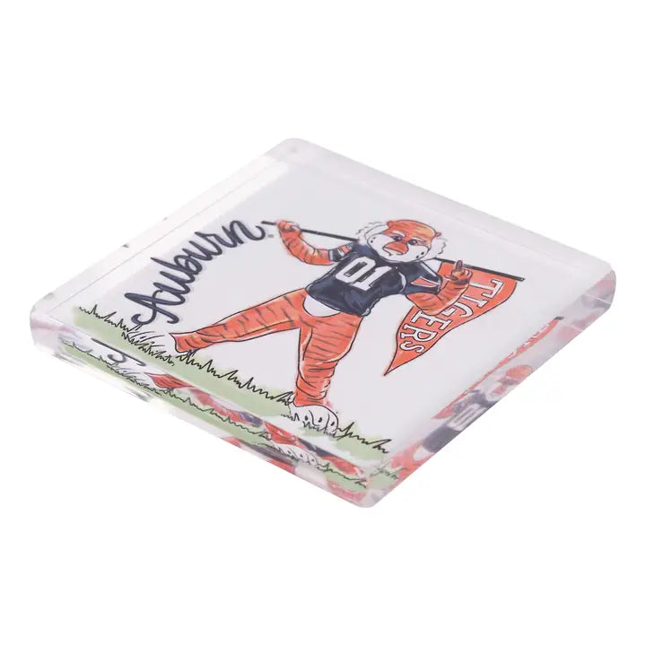 Glory Haus Auburn Mascot Napkin Weight