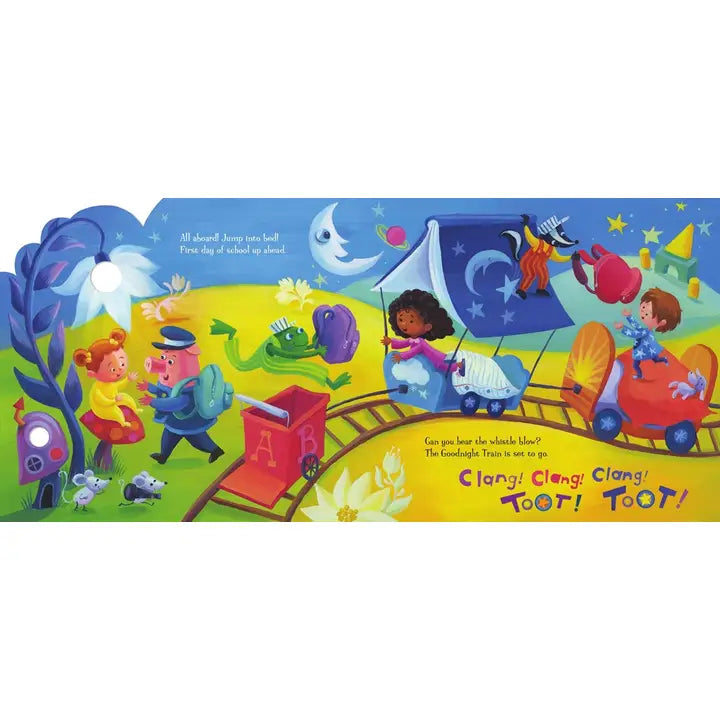 The Goodnight Train Ready For School Board Book : June Sobel