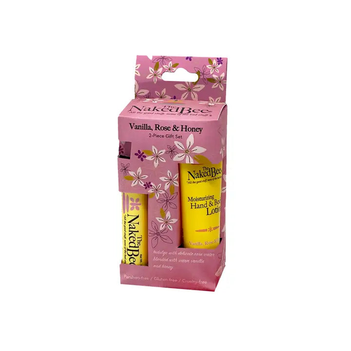 The Naked Bee Vanilla, Rose & Honey Pocket Pack