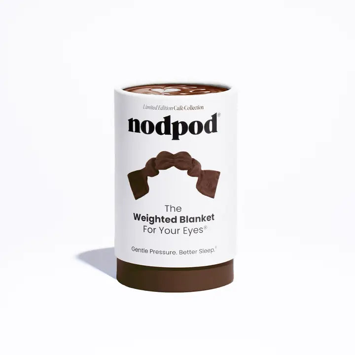 nodpod Espresso Weighted Sleep Mask - Eye Mask