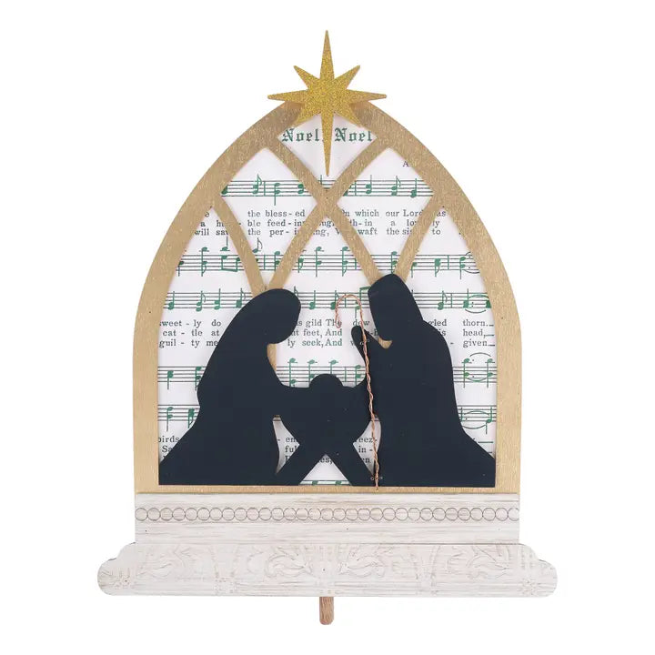 Glory Haus Noel Nativity Topper