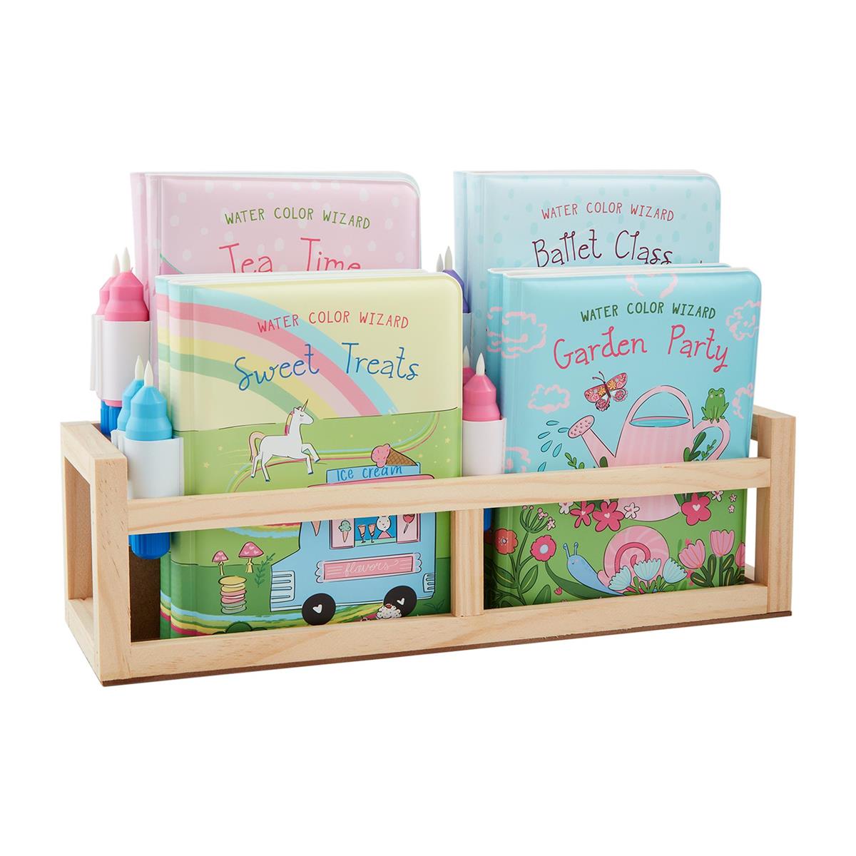 MUD PIE GIRL WATER COLORING BOOKS
