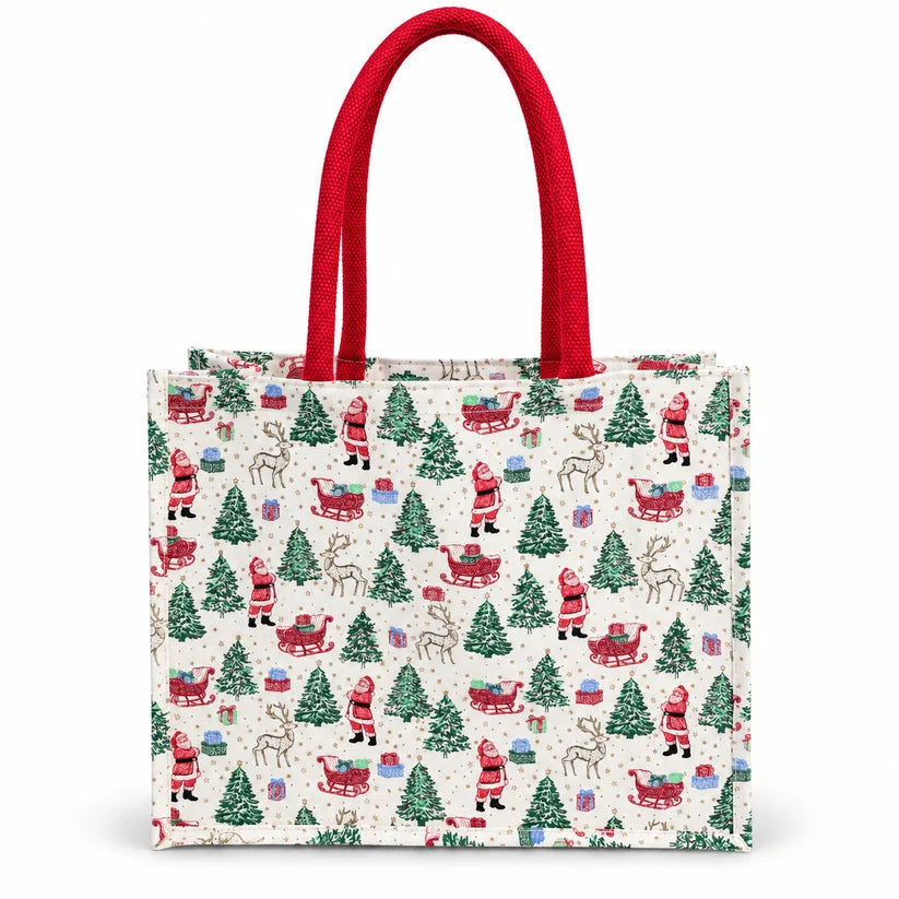 Mary Square Everyday Essentials Tote Tidings Toile