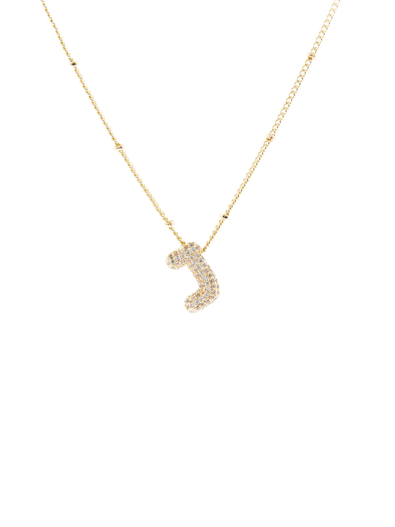 Michelle McDowell Chloe Luxe Initial Necklace-J