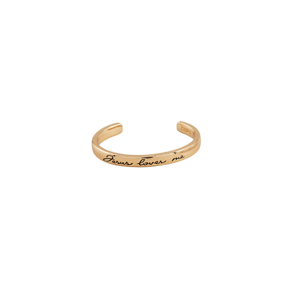 MUD PIE GOLD JESUS LOVES ME CUFF