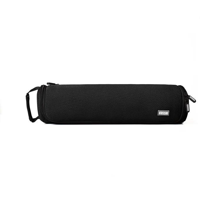 Kusshi Hair Tools Case-Black with Pink