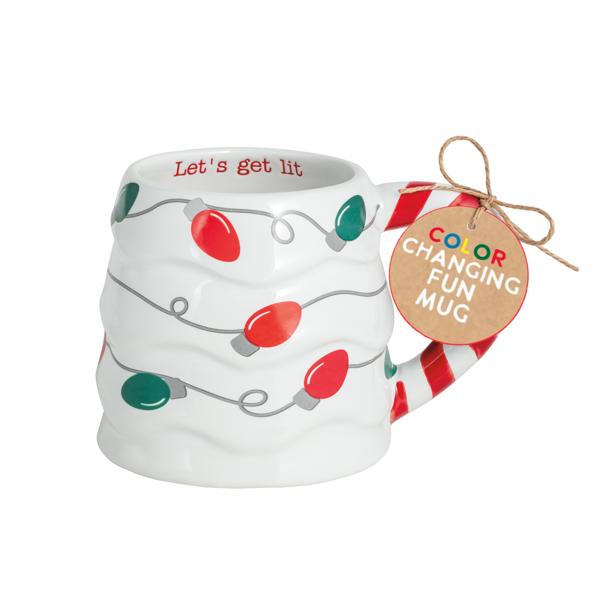 MUD PIE TREE HEAT CHANGE MUG
