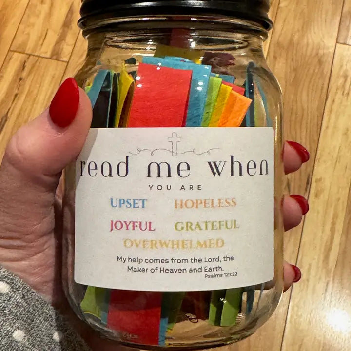 Bible Verses in A Jar- Color Coded Scripture
