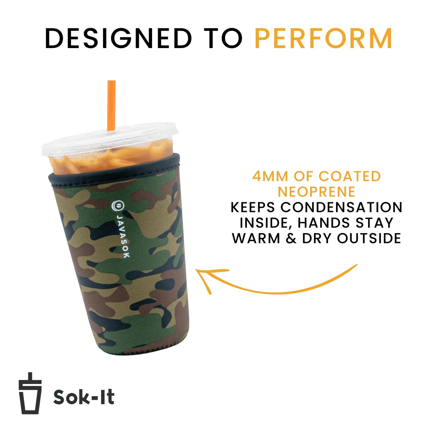 JavaSok The Original Iced Coffee Sleeve