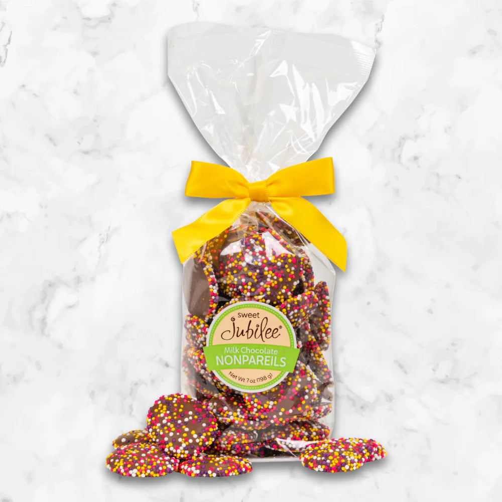 Sweet Jubilee Spring Milk Chocolate Nonpareils