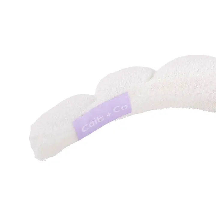 Cait + Co Plush Spa Headband - Topaz | Gem Collection