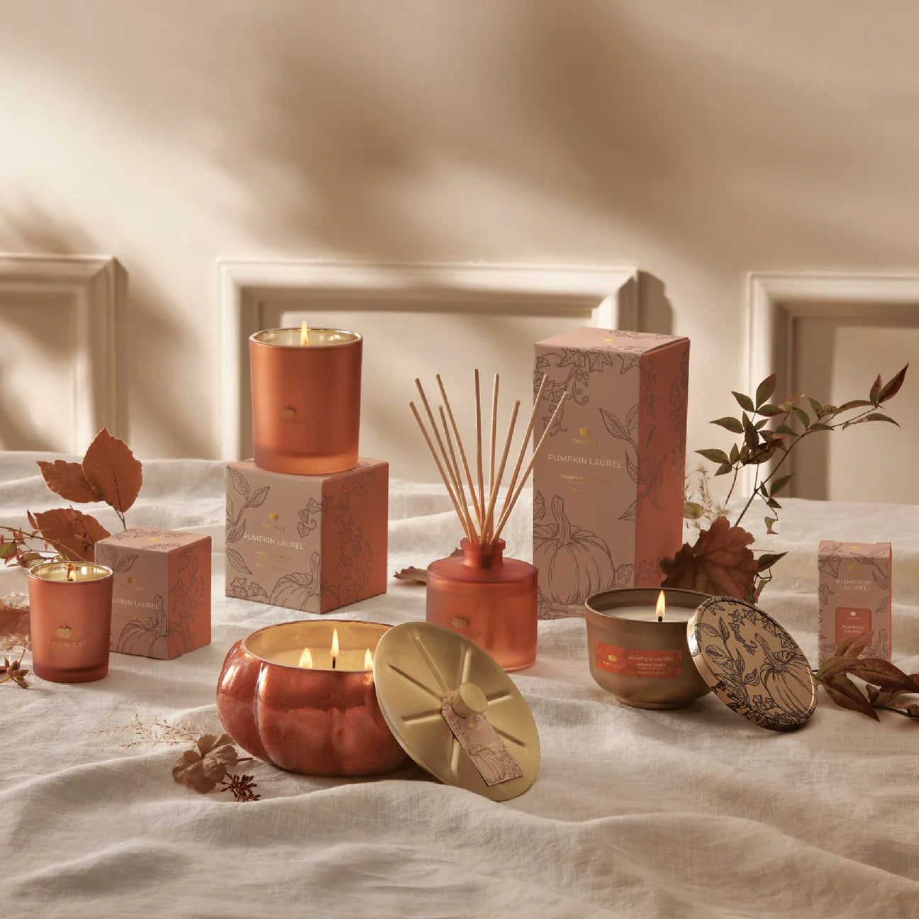 Thymes Pumpkin Laurel Pura Diffuser Refill