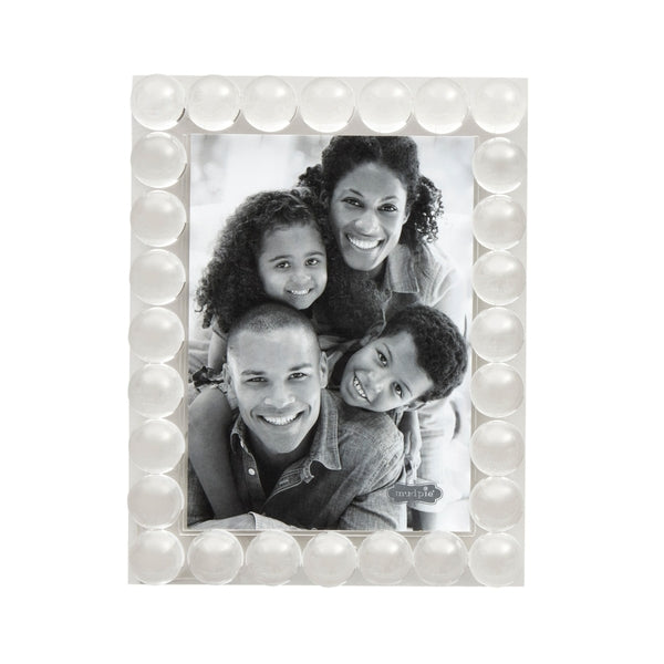 MUD PIE LARGE BEADED ACRYLIC FRAME