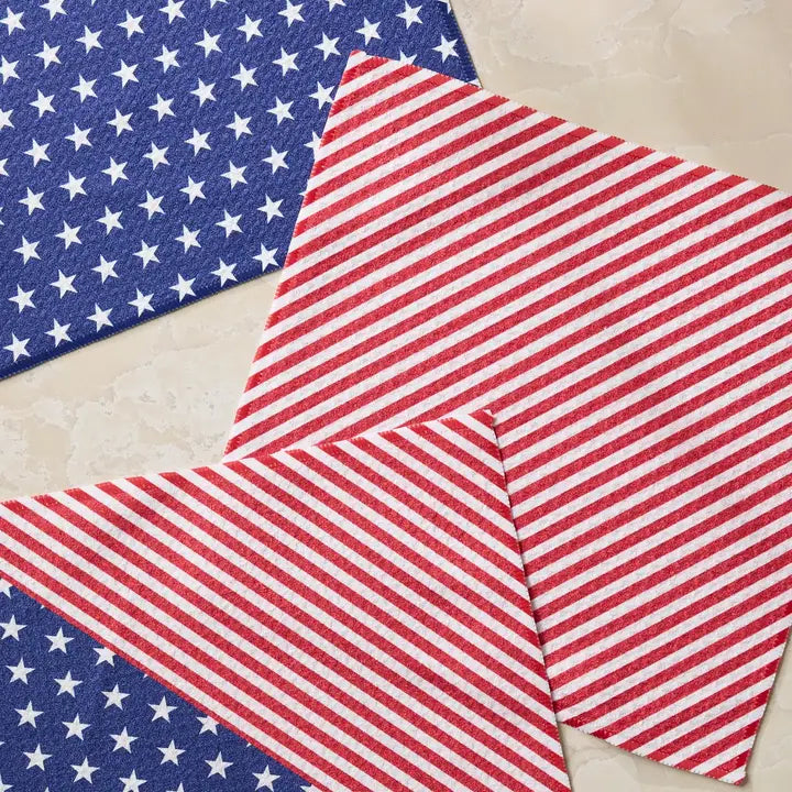 Geometry Liberty Dishcloth Set