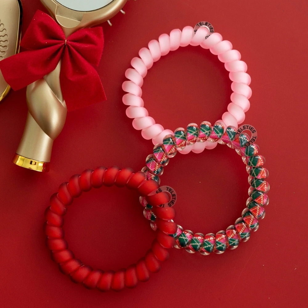 Teleties Tied in Tartan | Large | Hair Ties